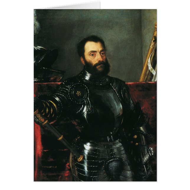 Portrait du duc d'Urbino par Titien (Devant)