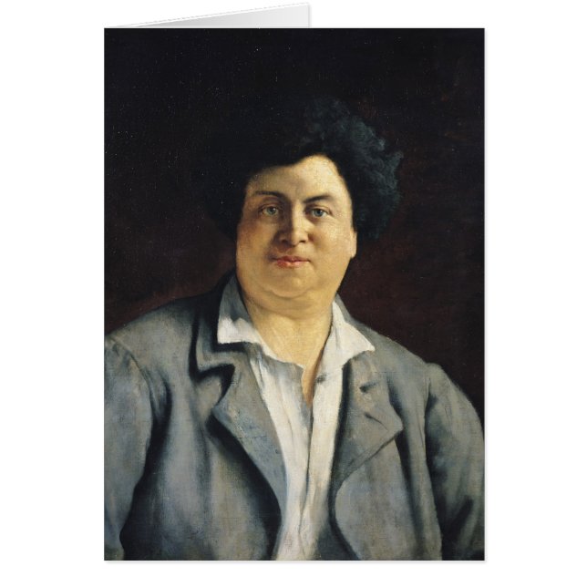 Portrait du pere de doumas d'Alexandre, 1878 (Devant)