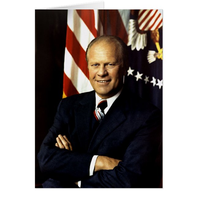 Portrait du président Gerald Ford (Devant)