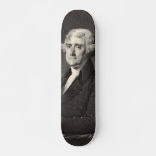 Portrait du skateboard de Thomas Jefferson