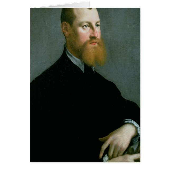 Portrait d'un homme avec une barbe de gingembre (Devant)