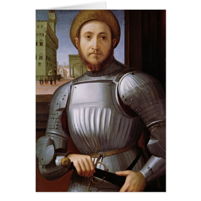Portrait d'un homme dans l'armure (Devant)