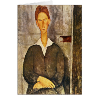 Portrait d'un jeune homme - Amedeo Modigliani