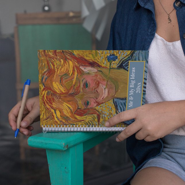 Portrait d'un jeune homme avec Cornflower, Van Gog (Créateur téléchargé)