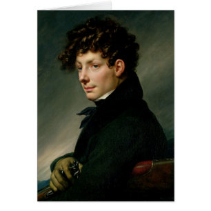 Portrait d'un jeune homme en tant que chasseur,