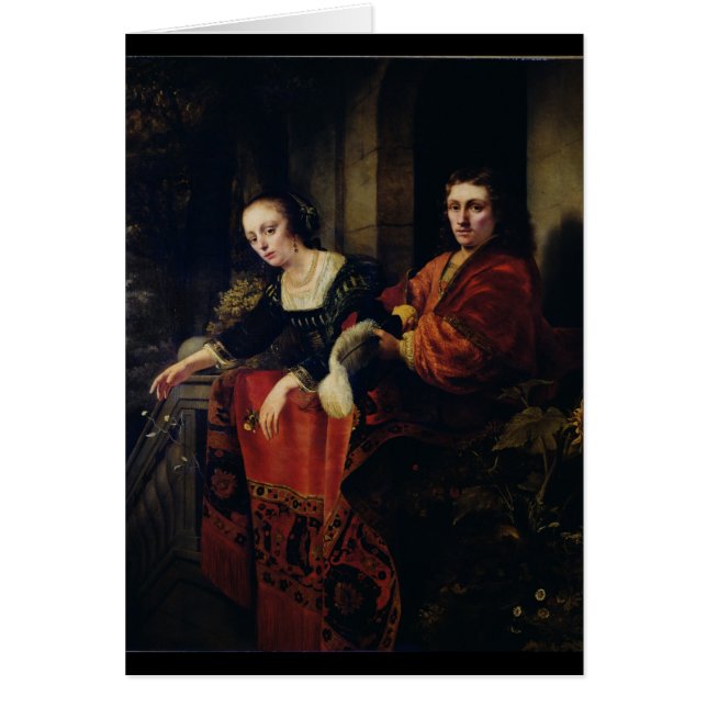 Portrait d'un mari et d'une épouse, 1654 (Devant)