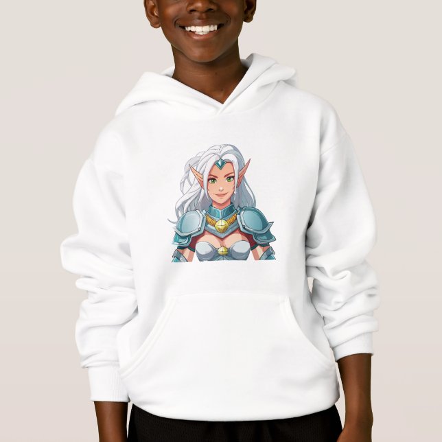 Portrait d'une belle femme elfe (Devant)