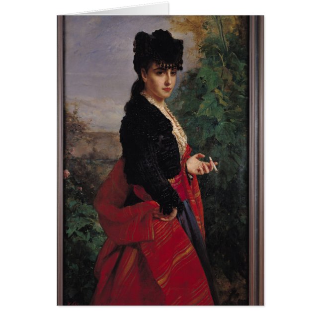 Portrait d'une femme espagnole (Devant)