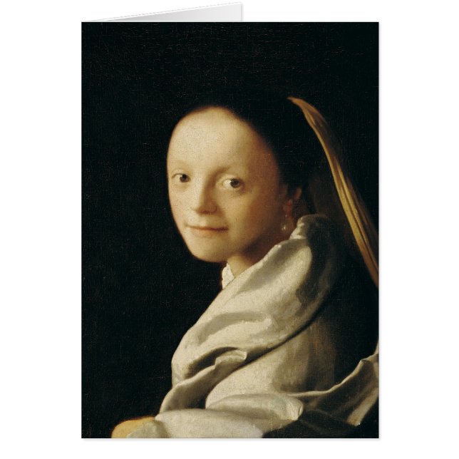 Portrait d'une jeune femme, c.1663-65 (Devant)