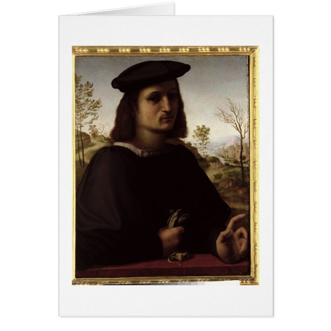 Portrait d'une jeunesse avec des gants, 1514 (Devant)