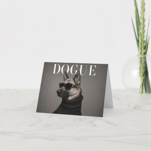 Portrait éditorial de Berger Allemand Chien Merci  (Devant)