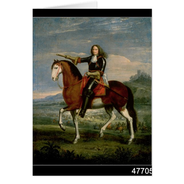 Portrait équestre (Devant)