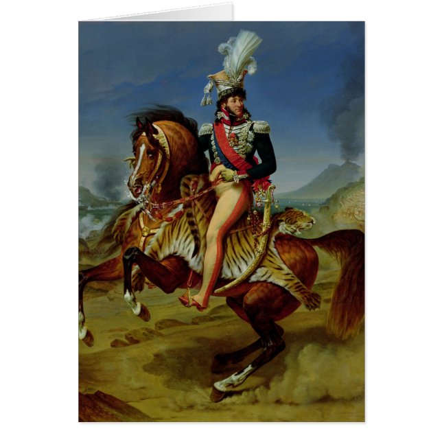 Portrait équestre de Joachim Murat 1812 (Devant)