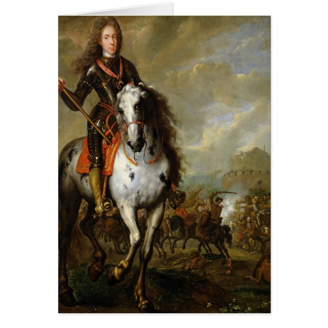 Portrait équestre de prince Eugene (Devant)