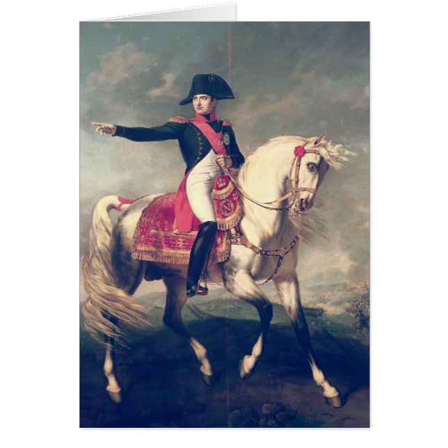 Portrait équestre du napoléon I 1810 (Devant)