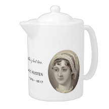 Portrait et citation de Jane Austen… rien mais thé