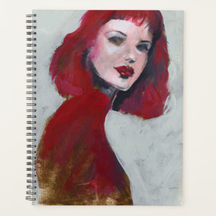 Portrait Fem - Rouge