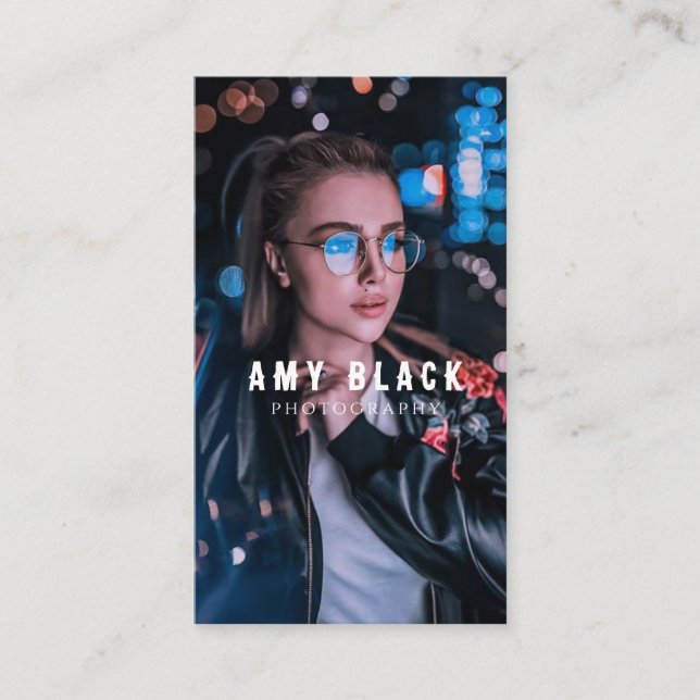 Portrait Femme Carte de visite de photographie fém (Devant)
