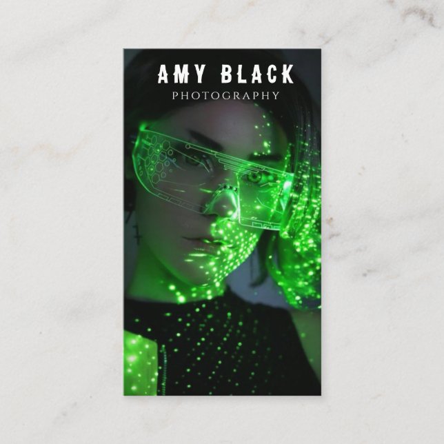 Portrait Femme Carte de visite de photographie fém (Devant)