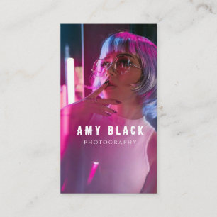 Portrait Femme Carte de visite de photographie fém