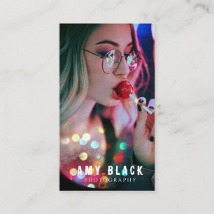 Portrait Femme Carte de visite de photographie fém