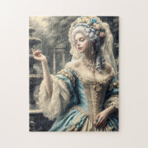 Portrait Historique de Dame Puzzle 252 Pièces