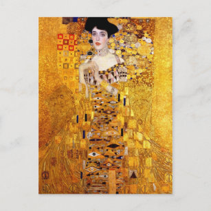 Portrait Klimt de la carte postale Adele Bloch-Bau