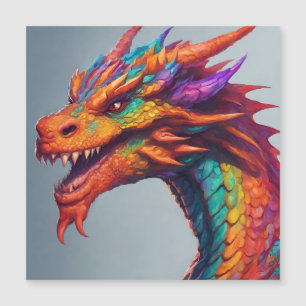 Portrait majestueux de Dragon