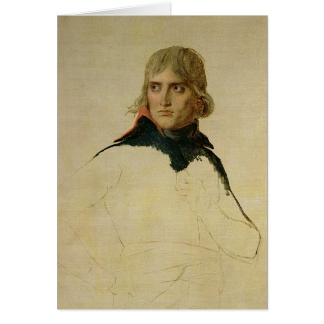Portrait non fini du Général Bonaparte (Devant)