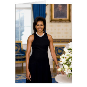Portrait officiel de la Première Dame Michelle Oba