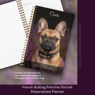 Portrait personnalisé de Bouledogue français