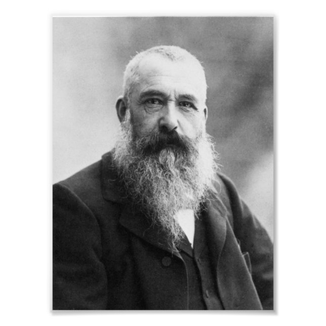 Portrait photo de Claude Monet (Devant)