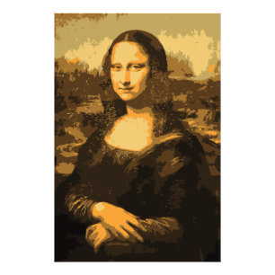Portrait photo de Mona Lisa