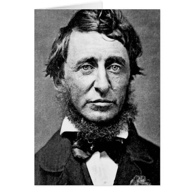 Portrait Photographie de Henry David Thoreau (Devant)