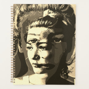 Portrait Surréaliste Multi-Yeux – Abstrait Psychéd