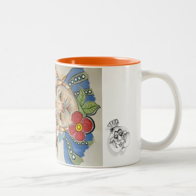 "Portrait Whimsical" Face Mug (Droit)