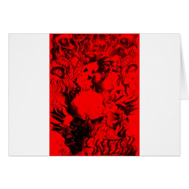 Portraits de musiciens de pop dans Vibrant rouge c (Devant horizontal)