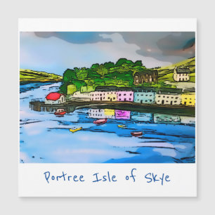Portree Isle of Skye Scotland peinture