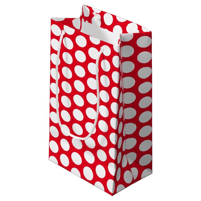 Ports Nice Pois Cadeau Sac (Devant Angle)