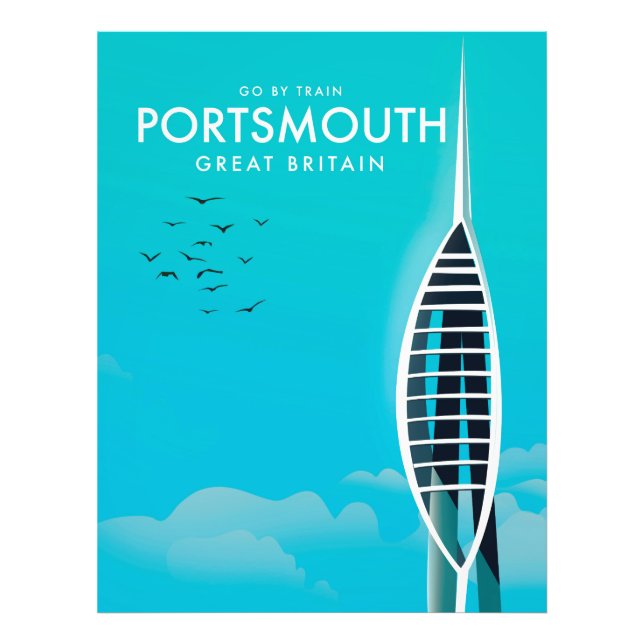 Portsmouth Great British Vacation poster (Devant)