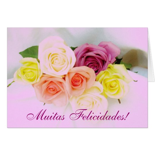 Portugais Felicidades Roses Et Couleurs De Zazzle Fr