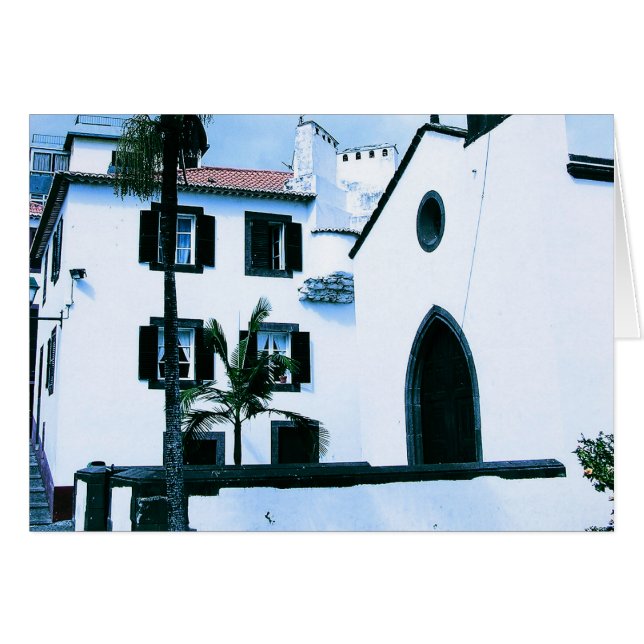 (PORTUGAL) Carte Funchal (Devant horizontal)