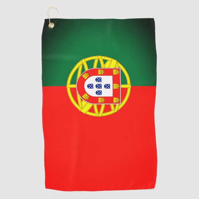 Portugal Drapeau serviette de golf (Devant)