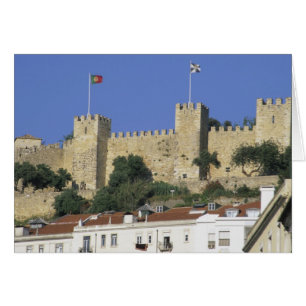 Portugal, Lisbonne. Castelo de Sao Jorge.