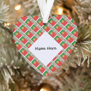 Portugal Portugais Drapeau Carrelé personnalisé