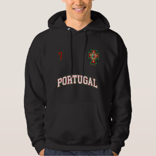 Portugal Sweat - shirt à capuche Numéro 7 Soccer T
