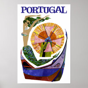 Portugal travel poster