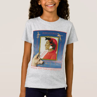 Posant avec un T-Shirt Dante Alighieri