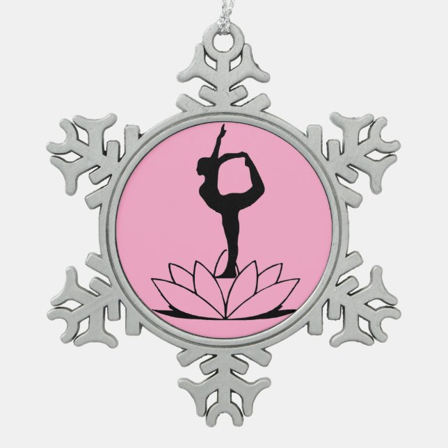 Pose de danseuse - Ornements de yoga (Devant)
