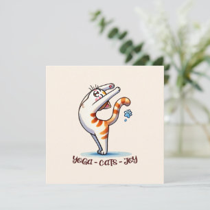 Pose de Yoga de chat - Yoga - Chats - Joie